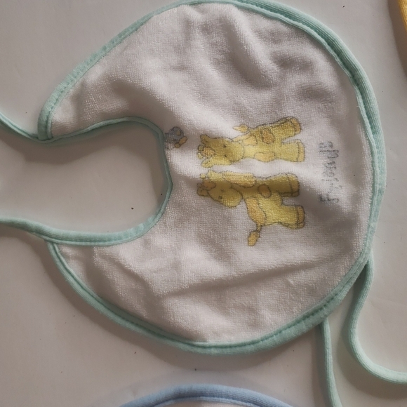 CWW HW Carter & Sons Vintage Zoo Animal Baby Bibs x5 - Picture 3 of 9